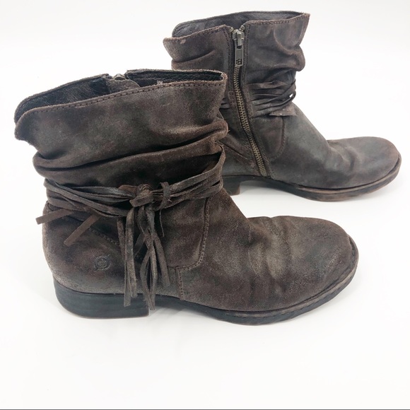 born tassel boots